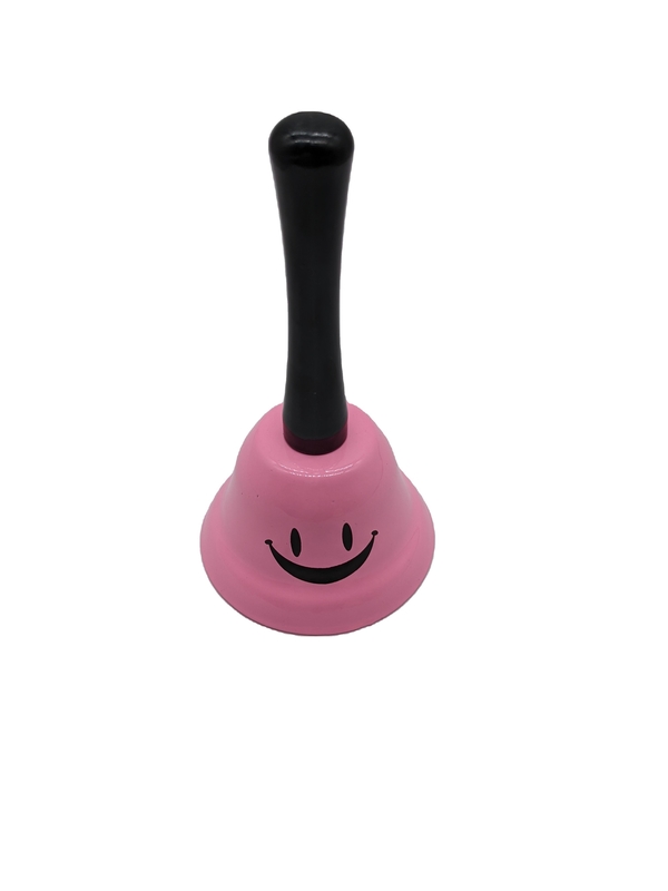 Antioxidant Coated Metal Handle Calling Bell for School in Multiple Color Options