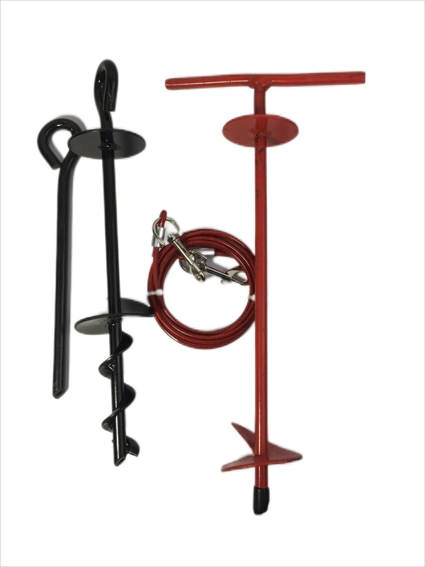 Spiral Ground Screw Earth Anchor Spike for Dogs Shipping Port Shanghai or Nanjing Port